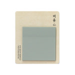 모닝글로리 모닝글로리 2500 비움 반투명 점착 메모지 75x75