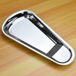 뷔페 집게 받침대 보관 스텐 쟁반 트레이 배식 그릇 사각 10P 스푼