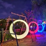 LED 그네 초승달 공원 캠핑장 옥상 포토존 의자 정원 조명 공중그네