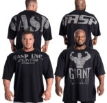 UNKNOWN GASP 연료프 자이언트 루즈핏 반소매 반소매티 티Shirts 보디빌딩 그레이INC