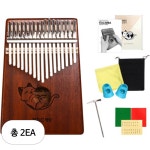 영창 영창 HDC영창 17음계 올솔리드 칼림바 풀 세트 M03 마호가니 고양이 131 x 180 x 32 9개