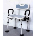 어르신 샤워의자 미끄럼방지 노인목욕의자 등받이 체어 욕실 3 03 업그레이드 U자형 시트 히든 암레스트