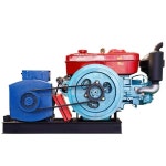 소형 디젤 발전기 전기 원버튼 삼상 엔진 발전 A 15마력 10kW 380V