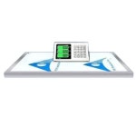 대형견 체중계 전자 반려견 저울 동물병원 유선 무게측정 50x60