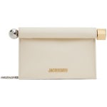 자크뮈스 자크뮈스 JACQUEMUS 오프화이트 Off-White La petite pochette rond carre Pouch 241553F045006