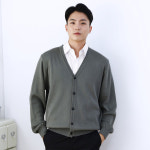 누림상사 누림상사 간호사 단추가디건 간호복 수술복 병원유니폼 단추가디건-카키그레이 남성 100