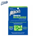 맥스 Macks 소프트 폼 스노어블락커 귀마개 케이스 11개