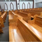 긴의자 교회의자 장의자 약국의자벤치 성당 원목 A