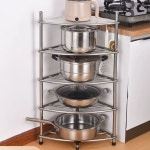 스텐 주방 코너 정리대