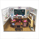 MDF 미니어처 교실 만들기 1개입