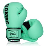 샌다용 전문 복싱 장갑 체육관 훈련 샌드백 무에타이 전투 싸움 D 10oz 1개 3 BOX 2 0 Green