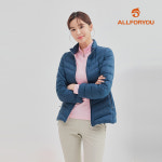올포유 올포유 모델착장 여성 구스다운 점퍼 AWQDL1171-904