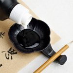 캘리그라피 서예 동양화 붓받침 물감 먹물 접시 그릇