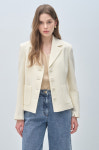 마인 MINE IMPRESS 울 블렌드 트위드 자켓 BK MN2F1WJC727W