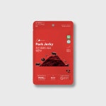 프롬제주 라산x프롬제주 제주 흑돼지 육포 매운맛 60g