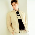 제이디엑스 일산아울렛 남성 JDX 립 조직 블루종 점퍼 X2WJU1112BE