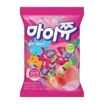 해태 크라운 마이쮸 딸기 복숭아 284g x 2개