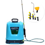 국산 진성 충전식 전동분무기 20L 자동희석기능