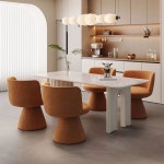 미드센츄리의자 북유럽 암체어 패브릭 인테리어