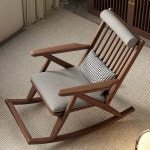 북유럽 원목흔들의자 1인용 스윙체어 안락의자 월넛