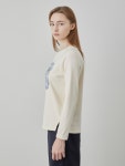 올리비아로렌 올리비아로렌 레이스 글리터 티셔츠 VOBAL5S1171 671584
