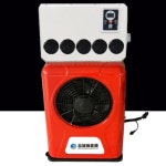 무시동 에어컨 트럭 화물차 건설기계 캠핑카 카라반 DC 12V 24V 주차 에어컨 장비 E 올인원 천장형 24V 16C112