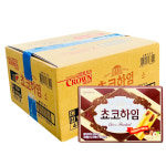 크라운 쵸코하임 47g 18개 1박스 한박스 대용량 초코 맛 비스켓 과자 쿠키 주전 부리 스낵
