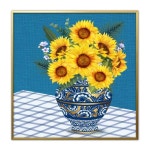 식당 사업운 상승 해바라기 액자 돈들어오는액자 이사선물 신혼집인테리어 오픈선물 벽장식