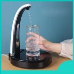 생통펌프 거치대 자동펌프 휴대용 무선 미니 생기