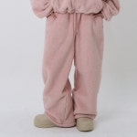 리마지 Fluffy Fleece Carpenter pants