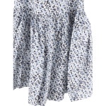 GANNI 가니 스커트 플로럴 프린트 맥시 플라운스 561 F9235561