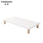 트레이 원목 식탁 밥그릇 1P 받침대 2구 밥상 목보호 강아지식기 급식기 물그릇 가정용 11 높이 통나무다리 4개 다리를