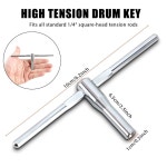 행진하는 드럼과 드럼 세트를 위한 이스트록 고토크 키 튜닝 도구