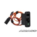 AMASS 수신기용 LED 디스플레이 내장형 헤비 듀티 RC 스위치 6 12V SRCS-022