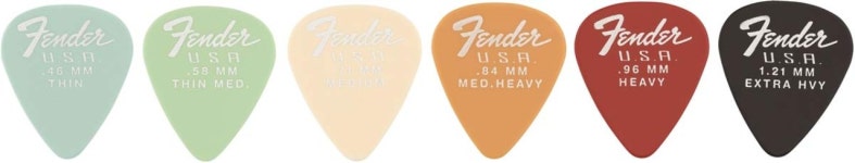 Fender 픽 351 Dura-Tone 1 21 12 Pick