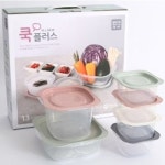 8개세트 국산 밀폐용기 집밥 쿡플러스