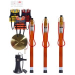 수영장 올가미 막대 인명 수상 01 5M 바다 수명극 2이상구매 4 5M 글라스 스틸 리트랙터 구조봉