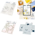 장식용 스크랩북 카드 제작용 투명 스탬프 핫 포일 스텐실 꽃 금 3 1개 C hot foil H0593