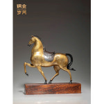 말조형물 동상 로비 풍수 현관 인형 성공 개업선물 2 서재 05m 각인 순황동 조각상