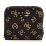 게스 GUESS 지갑 주변의 작은 지퍼 모카 로고를 맞혀 월렛 303614