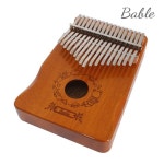 17음계 마호가니 베이블 칼림바 우주여행 내추럴우드