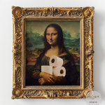 아트 그림 포스터 종이 모나리자 홈 페인팅 욕실 벽 캔버스 화장실 빈티지 데코 변기