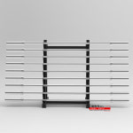 6쌍 거치대 원판 보관선반 지뢰선반 한손잡이 양손잡이 디스크 높이65cm 정리대 4종세트 걸이 플래그십 중량봉 11 1 트레일러