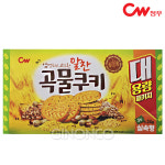 청우 곡물쿠키 대용량패키지 480g 땅콩 귀리 보리 어린이집 간식 건강한과자