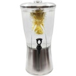테이블크래프트 제품 N175 콜드 BEV 디스펜서 스테인리스 11 디아 x 23 3 5 Gallon Silhouette Drink Dispenser