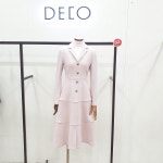 데코 데코 스몰스퀘어 원피스 크림 DCOWC4T09W194241 55