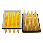 Husqvarna 268 272 261 262 394 EPA XP 전기톱용 2개 에어 필터 어셈블리 키트 503447203