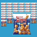 오리온 오징어땅콩 미니 30g x 44개 맥주안주 안주용 부모님 간식 피시방 노래방 먹거