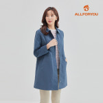 올포유 올포유 모델착장 여성 카라 솔리드 집업 코트 ALCTL2151-906