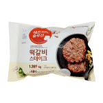 CJ제일제당 CJ제일제당 쉐프솔루션 떡갈비스테이크 반찬 간식 1265g 아이스박스무료